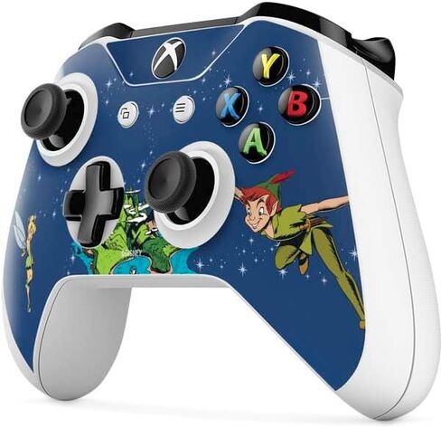 Skinit Skinit Gaming Gaming Skin متوافق مع جهاز التحكم في Xbox One S - ديزني بيتر بان وعبث بيل في نيفرلاند. in Saudi Arabia