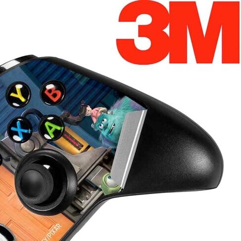 Skinit Skinit Gaming Gaming Skin متوافق مع جهاز التحكم Xbox One S - تصميم ملصق فيلم Disney Monsters المرخص له رسميًا in Saudi Arabia