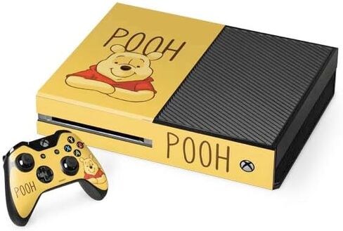Skinit Decal Gaming Skin Compatible with Xbox One Console and Controller Bundle - Officially Licensed Disney Winnie The Pooh Portrait Design in Saudi Arabia