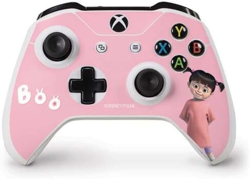 Skinit Decal Gaming Skin Compatible with Xbox One S Controller - Officially Licensed Disney Monsters Inc. Boo Portrait Design in Saudi Arabia