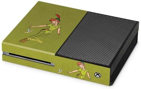 Skinit Decal Gaming Skin Compatible with Xbox One Console - Officially Licensed Disney Peter Pan and Tinker Bell Portrait Design in Saudi Arabia
