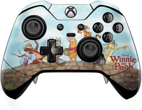 Skinit Decal Gaming Skin Compatible with Xbox One Elite Controller - Officially Licensed Disney Winnie The Pooh All Characters Design in Saudi Arabia