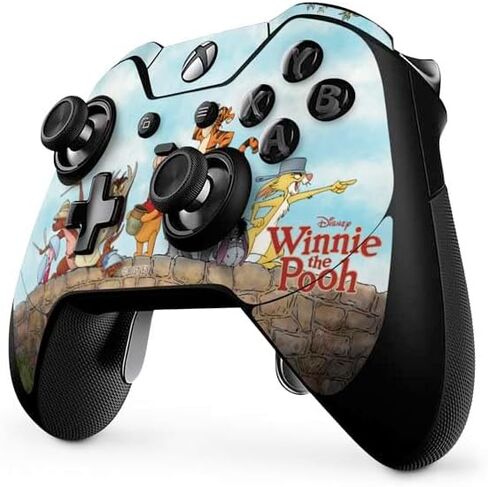 Skinit Decal Gaming Skin Compatible with Xbox One Elite Controller - Officially Licensed Disney Winnie The Pooh All Characters Design in Saudi Arabia