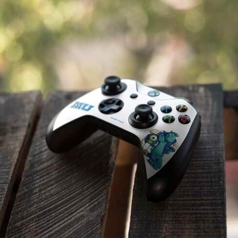 Skinit Skinit Gaming Gaming Skiner مع وحدة تحكم Xbox One S - جامعة ديزني مونستر المرخصة رسميًا Mike و Sly Design in Saudi Arabia