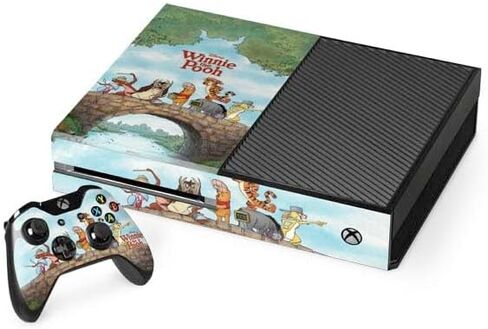 Skinit Skinit Gaming Gaming Skin متوافق مع وحدة التحكم في Xbox One وحزمة التحكم - Disney Winnie the Pooh All Forfer in Saudi Arabia