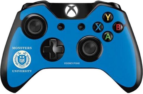 Skinit Decal Gaming Skin Compatible with Xbox One Controller - Officially Licensed Disney Monsters University School‚Äôs Emblem Design in Saudi Arabia