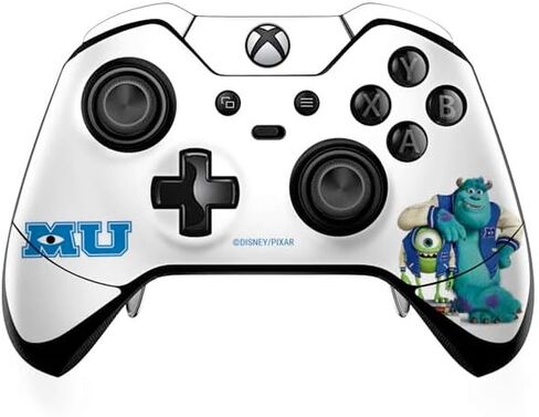 Skinit Skinit Gaming Gaming Skin متوافق مع Xbox One Elite Controller - جامعة ديزني مونستر المرخصة رسميًا Mike and Sly Design in Saudi Arabia