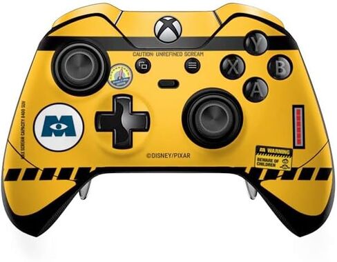 Skinit Skinit Gaming Gaming Skin متوافق مع وحدة التحكم في Xbox One Elite - Disney Monsters Inc. المرخصة رسميًا in Saudi Arabia