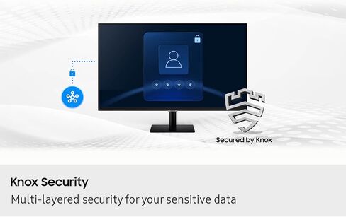 Samsung 43" Smart Monitor M7 (M70F) 4K UHD Display, Samsung Vision AI, Smart TV Apps, Gaming Hub, USB-C, HDMI and USB-A, Black, LS43FM702UNXZA, 2025 in Saudi Arabia