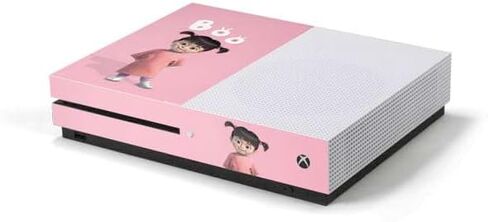 Skinit Decal Gaming Skin Compatible with Xbox One S Console - Officially Licensed Disney Monsters Inc. Boo Portrait Design in Saudi Arabia