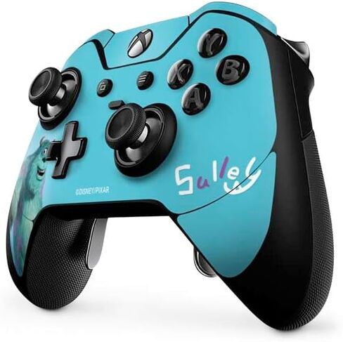 Skinit Decal Gaming Skin Compatible with Xbox One Elite Controller - Officially Licensed Disney Monsters Inc. Sulley Portrait Design in Saudi Arabia