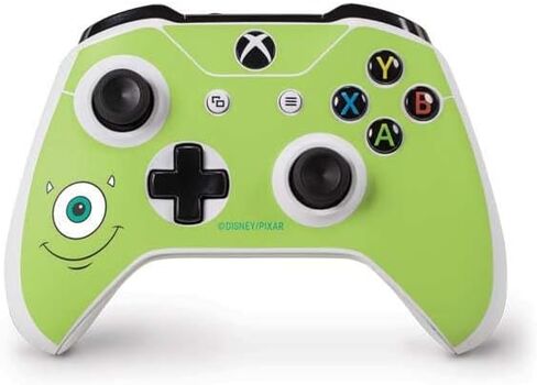 Skinit Decal Gaming Skin Compatible with Xbox One S Controller - Officially Licensed Disney Monsters Inc. Mike‚Äôs Face Design in Saudi Arabia