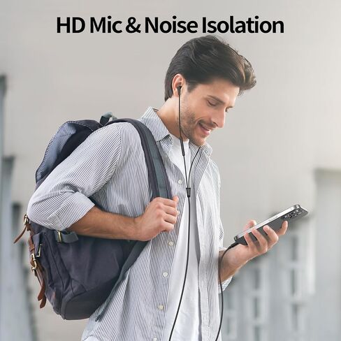 USB C Headphones for Samsung Galaxy s25 S24 S23 Ultra S22 Type C Headphones for iPhone 16 15 Pro Max Plus iPad Pro Pixel 8 Earphones with Microphone Volume Control Wired Earbuds Recording Music in Saudi Arabia