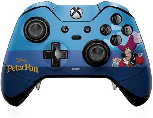 Skinit Skinit Gaming Gaming Skin متوافق مع جهاز التحكم في Xbox One Elite - Disney Peter Peter Captain Captain و Smee مرخص رسميًا in Kuwait