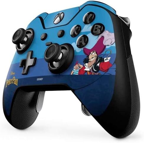 Skinit Skinit Gaming Gaming Skin متوافق مع جهاز التحكم في Xbox One Elite - Disney Peter Peter Captain Captain و Smee مرخص رسميًا in Kuwait