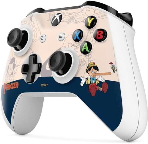 Skinit Skinit Gaming Gaming Skiner مع وحدة تحكم Xbox One S - Disney Pinocchio و Jiminy Cricket Design in Saudi Arabia