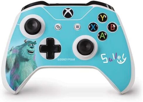 Skinit Decal Gaming Skin Compatible with Xbox One S Controller - Officially Licensed Disney Monsters Inc. Sulley Portrait Design in Saudi Arabia
