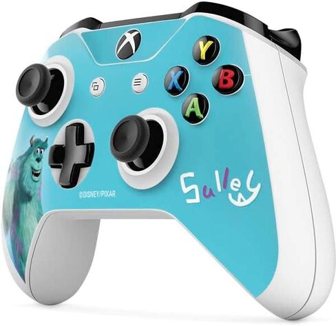 Skinit Decal Gaming Skin Compatible with Xbox One S Controller - Officially Licensed Disney Monsters Inc. Sulley Portrait Design in Saudi Arabia