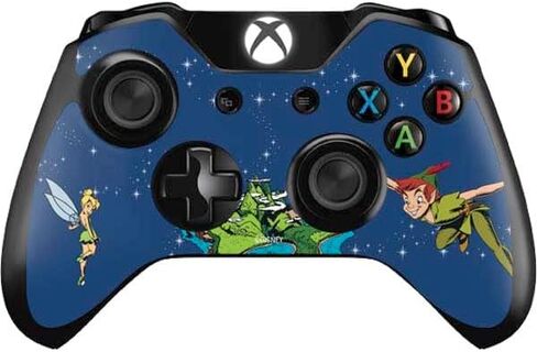 Skinit Skinit Gaming Gaming Skin متوافق مع جهاز التحكم Xbox One - ديزني بيتر بان وعبث بيل في نيفرلاند. in Saudi Arabia