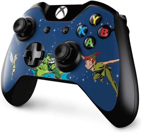 Skinit Skinit Gaming Gaming Skin متوافق مع جهاز التحكم Xbox One - ديزني بيتر بان وعبث بيل في نيفرلاند. in Saudi Arabia