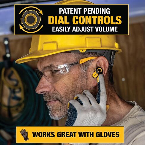 DEWALT HUKED DUGY PLUETOOTH POCENTITE PRO X2 ANC TRUE WIRELESS LOTERSIONDS ، وضواحي فعالة لإلغاء سماعات الأذن العمل ، وعناصر التحكم في الاتصال الهاتفي ، ووقت تشغيل 10 ساعات (40+ W/CASE) ، 4 أوضاع EQ ، IP54 in Kuwait