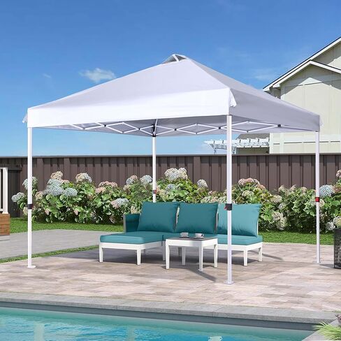 SCOCANOPY Replacement Top with Air Vent for 10x10 Canopy Frame, Canopy Cover ONLY, (Beige) in Kuwait