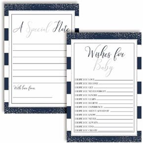 Outdoorsy Red and Black Plaid Lumberjack Baby Wishes Cards 20, 4"x6" - Great Keepsake and Fun Activity for Baby Showers - Wishes for Baby Keepsakes Last Generations - Fill-In, Double-Sided Cards in Kuwait