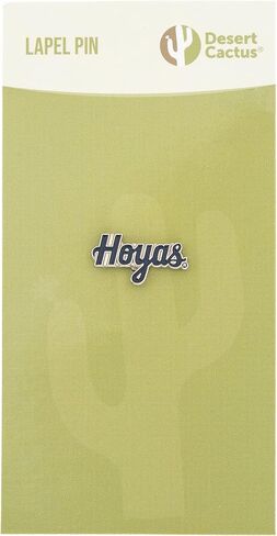 جامعة جورج تاون دبابيس التلبيب Hoyas GU شعار المينا مصنوعة من المعدن (مجموعة دبابيس) in Saudi Arabia