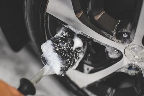 مجموعة فرش العجلات من ديتيل فاكتوري مع أغطية من الألياف الدقيقة قابلة للتبديل | تنظيف وغسيل وتفصيل العجلات وجنوط الإطارات فائقة النعومة in Saudi Arabia