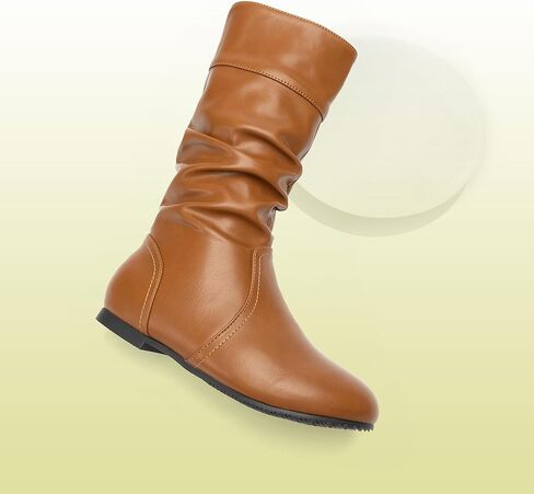 DREAM PAIRS Girl's Faux Fur Lined Knee High Winter Riding Boots(Toddler/Little Kid/Big Kid) in Kuwait