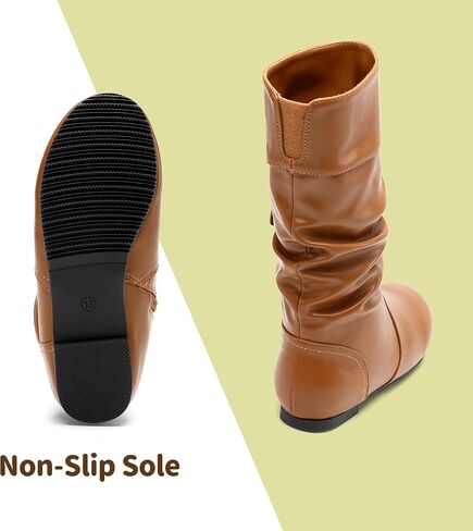 DREAM PAIRS Girl's Faux Fur Lined Knee High Winter Riding Boots(Toddler/Little Kid/Big Kid) in Kuwait