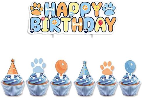 BIEUFBJI Video Game Cake Topper 11 pcs Video Game Theme Double Sided Glitter Cake Decoration, Birthday Party Supplies for Game Fans, Kids and Men in Kuwait