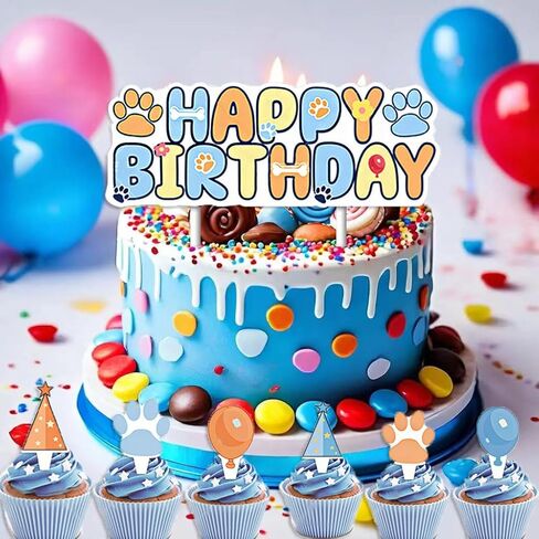 BIEUFBJI Video Game Cake Topper 11 pcs Video Game Theme Double Sided Glitter Cake Decoration, Birthday Party Supplies for Game Fans, Kids and Men in Kuwait