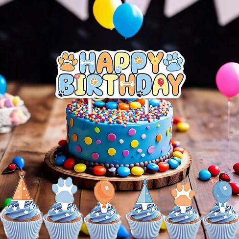 BIEUFBJI Video Game Cake Topper 11 pcs Video Game Theme Double Sided Glitter Cake Decoration, Birthday Party Supplies for Game Fans, Kids and Men in Kuwait