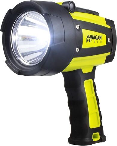 Wagan EL4322 Brite-Nite WR600 USB مصباح LED محمول قابل لإعادة الشحن 600 لومن أضواء LED 3 أوضاع إضاءة 7 أوضاع معلقة حامل مقاوم للماء للقوارب البحرية والتخييم ومزرعة الريف هدية in Kuwait