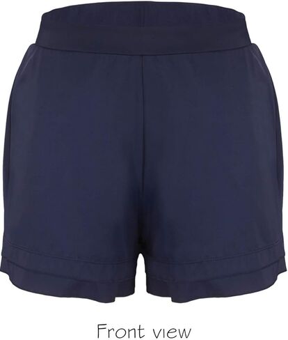 شورت سباحة بمقاس كبير للنساء من ملابس السباحة الصلبة، شورت سباحة مع لباس داخلي in Kuwait