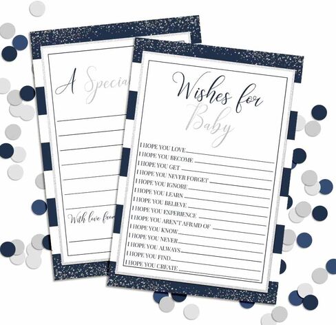 بطاقات أمنيات الطفل الحطاب المنقوشة باللونين الأحمر والأسود مقاس 20 بوصة × 6 بوصة - تذكار رائع ونشاط ممتع لاستحمام الطفل - أمنيات تذكارات الطفل للأجيال الأخيرة - بطاقات تعبئة مزدوجة الجوانب in Kuwait