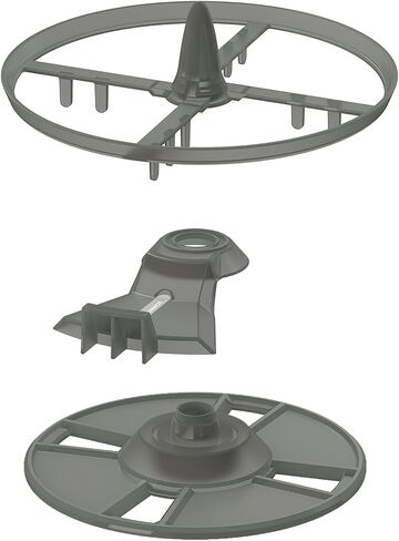 Baby Brezza Formula Pro Advanced Replacement Stirring Wheel, Locking Cover, and Measuring Wheel Set aka Orange Parts in Kuwait