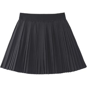 WELAKEN Pu Leather Skirts for Girls Kids & Teen & Toddler & Women Faux Leather Pleated Skirts in Saudi Arabia
