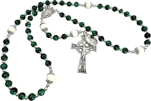 Westmon Works Saint Patrick Irish Rosary with Celtic Crucifix and Protective Case in Saudi Arabia