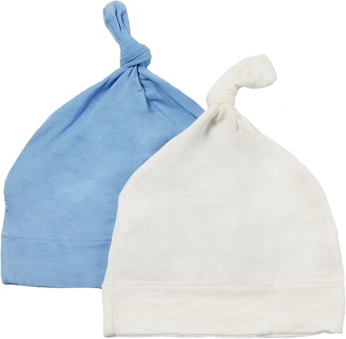 قبعات KYTE BABY Bamboo Rayon Baby Beanie قبعات ناعمة معقودة - عبوتان in Kuwait