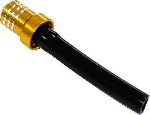 غاز وقود الألومنيوم غطاء تنفيس خرطوم استراحة أنبوب الأنابيب موتو كروس دراجة نارية الترابية دراجة إندورو تريل رباعية متوافقة مع KTM HUSQVARNA YAMAHA HONDA KAWASAKI SUZUKI - أسود in Kuwait