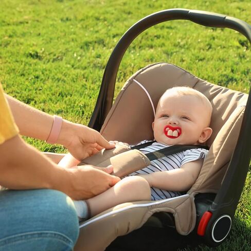 YAPROMO Funny Pacifiers for Babies,Mustache Pacifier 0-6-18 Months,Halloween Pacifiers for Toddlers, Funny Teeth Pacifier for Boys and Girls in Saudi Arabia