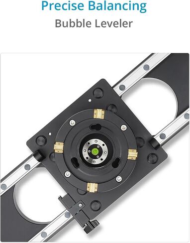 PROAIM Flyking PRO 3ft Mitchell Video Camera Slider لصانعي الفيديو وصانعي الأفلام. حمولة تصل إلى 100 كجم/220 رطل. (SL-FLPR-3) in Kuwait