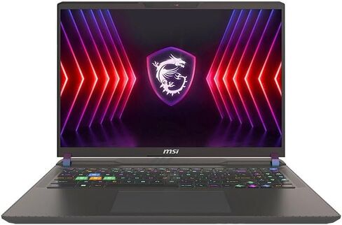 كمبيوتر محمول MSI Vector 17 HX 17 بوصة 240 هرتز QHD+ للألعاب: Intel Core i9-14900HX، NVIDIA Geforce RTX 4080، 32 جيجابايت DDR5، 1 تيرابايت NVMe SSD، Thunderbolt 4، Cooler Boost 5، Win 11 Pro: أسود A14VHG-649US in Saudi Arabia