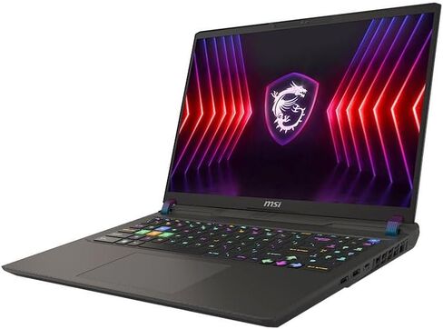 كمبيوتر محمول MSI Vector 17 HX 17 بوصة 240 هرتز QHD+ للألعاب: Intel Core i9-14900HX، NVIDIA Geforce RTX 4080، 32 جيجابايت DDR5، 1 تيرابايت NVMe SSD، Thunderbolt 4، Cooler Boost 5، Win 11 Pro: أسود A14VHG-649US in Saudi Arabia
