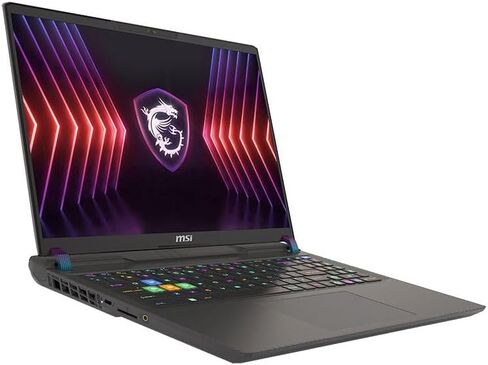 كمبيوتر محمول MSI Vector 17 HX 17 بوصة 240 هرتز QHD+ للألعاب: Intel Core i9-14900HX، NVIDIA Geforce RTX 4080، 32 جيجابايت DDR5، 1 تيرابايت NVMe SSD، Thunderbolt 4، Cooler Boost 5، Win 11 Pro: أسود A14VHG-649US in Saudi Arabia