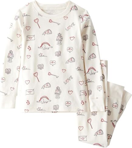 little planet by carter's unisex-baby Baby and Toddler 2-piece Pajamas made with Organic Cotton, Outdoors, 3T in Saudi Arabia