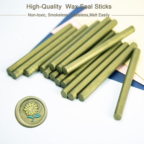 Wax Seal Stick, Zifospy 15 Pieces Glue Gun Wax Seal Sticks for Sealing Wax, Sealing Wax Sticks for Wedding Invitations, Cards, Envelopes (Rose Pink） in Kuwait