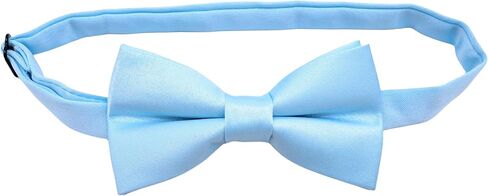 Carahere Pre-Tied Little Boy's Polka Dot Bow Ties Baby Solid Color Bow Ties For Kids M012 in Kuwait